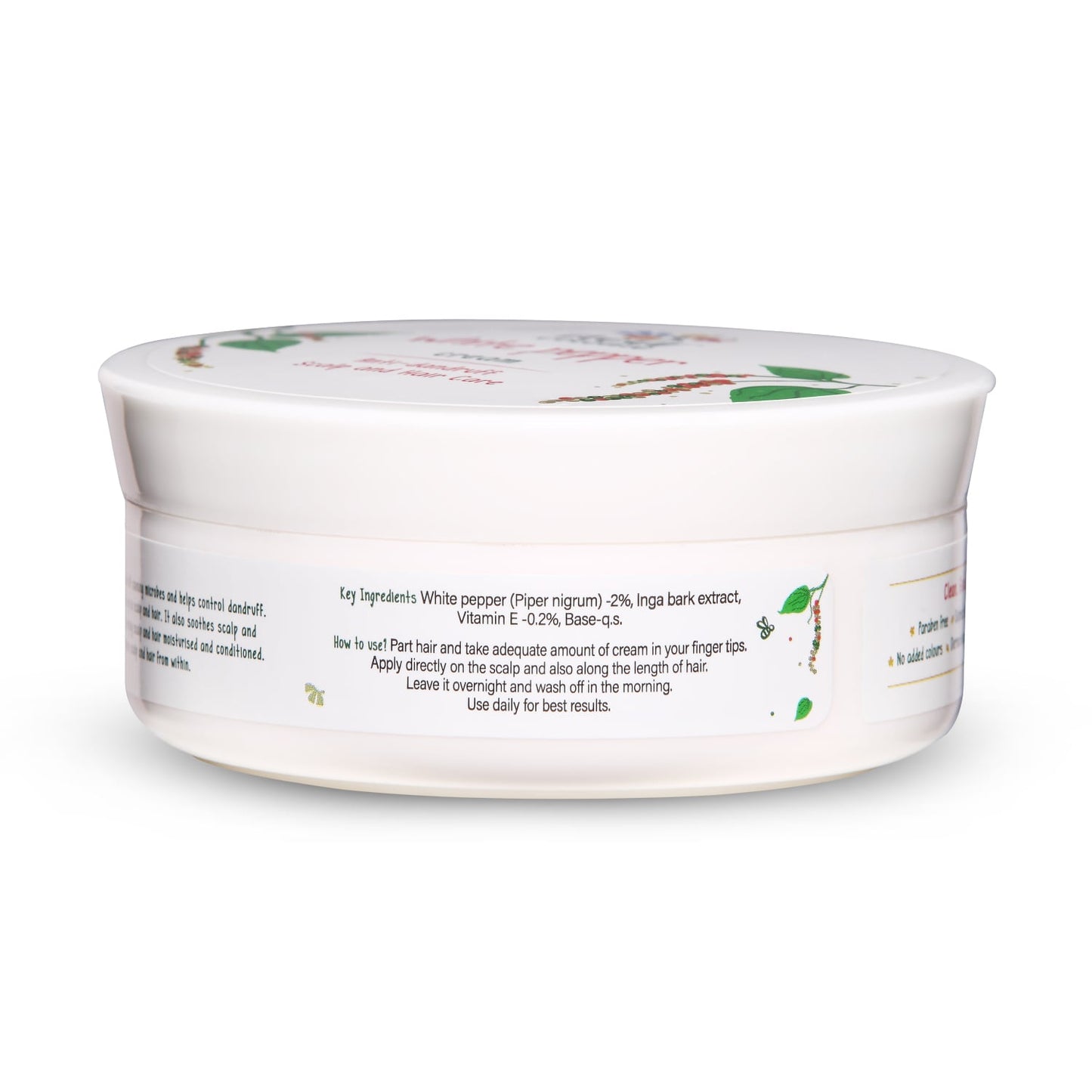White Pepper Anti Dandruff Cream- 100 gm