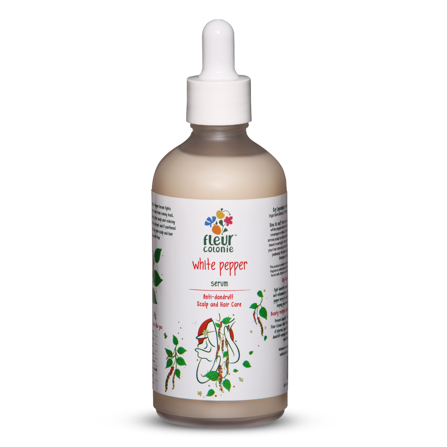 White Pepper Anti Dandruff Scalp Serum- 100 ml